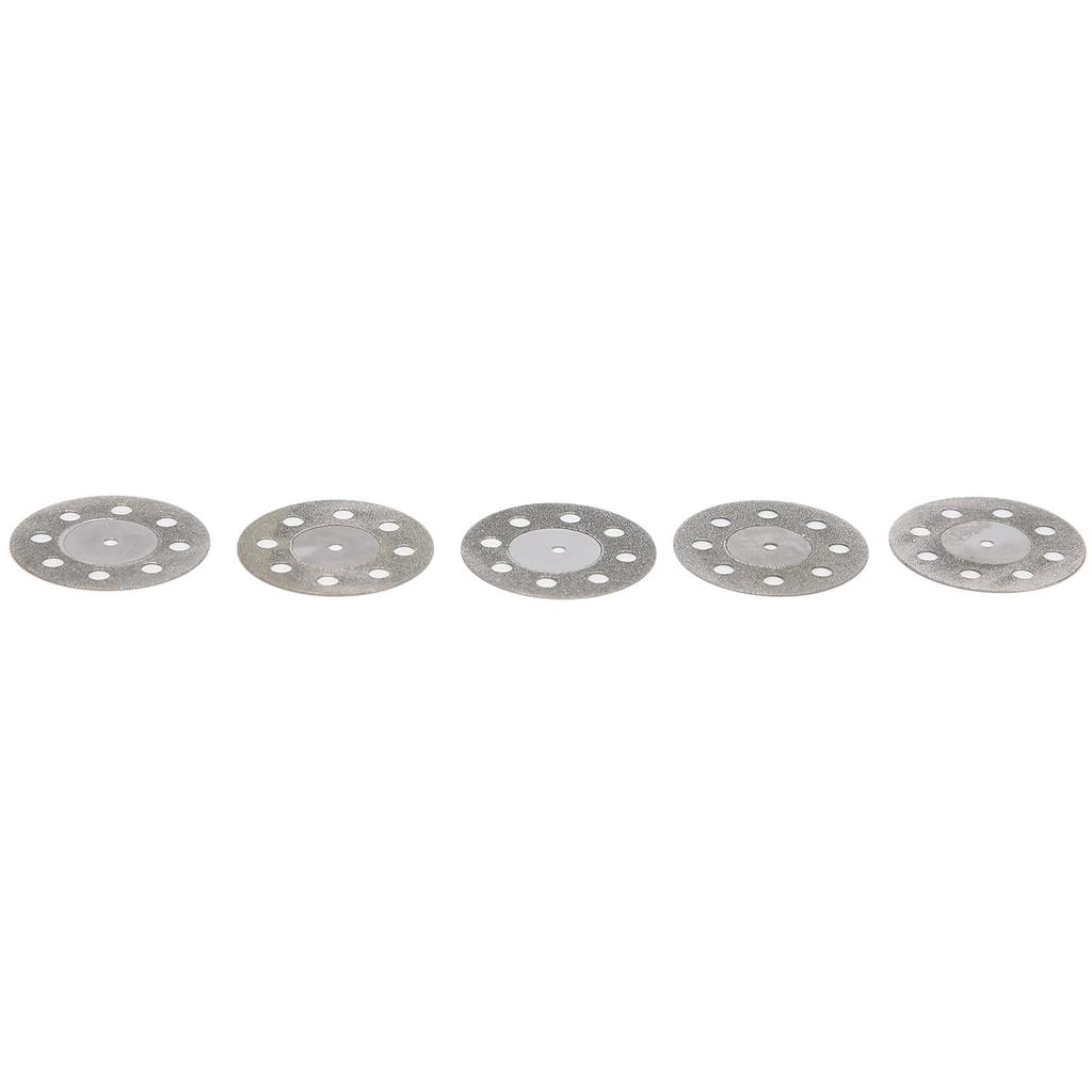 5 stücke Dental Diamant Disc Doppelseitig Montiert Dünne Diamant Scheiben für Dental Schneiden(9# )
