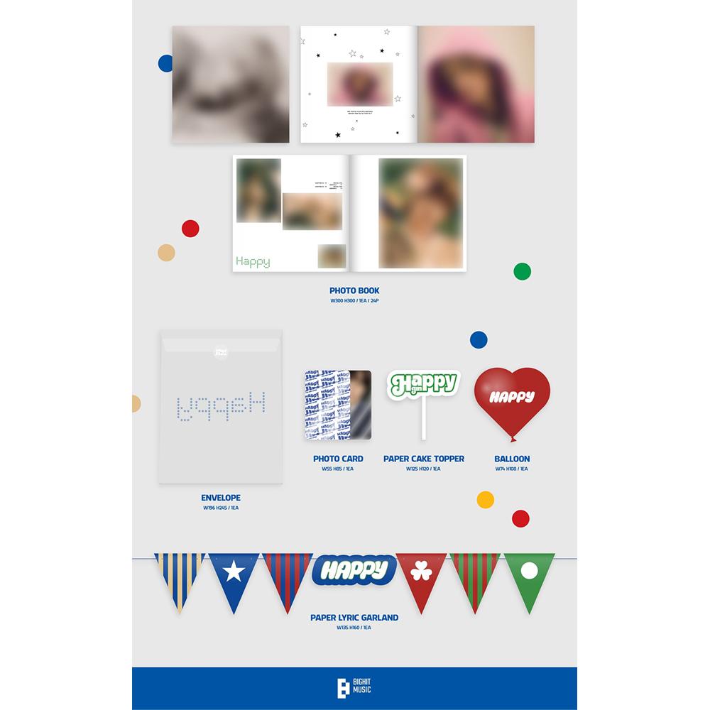 [Pre-order] Jin - Happy (Color LP)