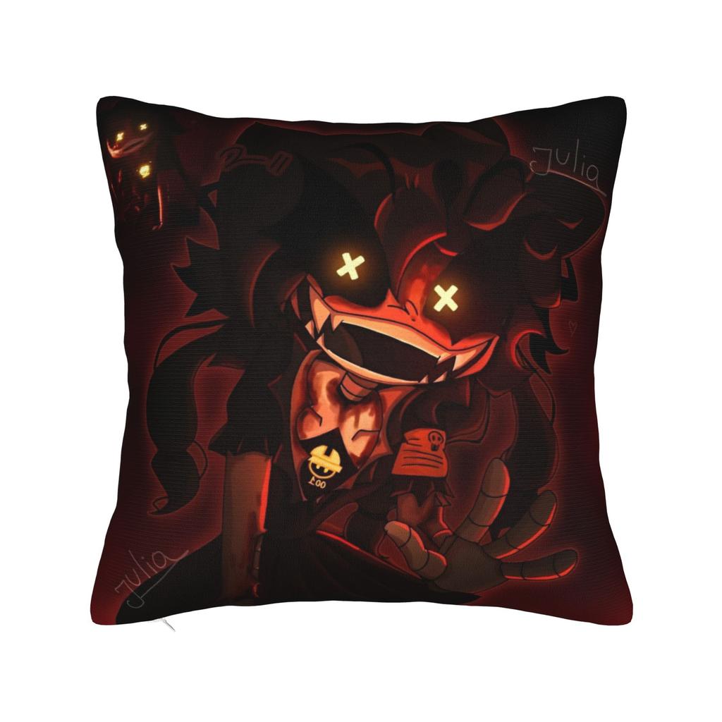 Murder Drones Square Pillow Cases Uzi Doorman Cushion Covers Fashion Zippered Decor Pillowcover for Sofa 40x40cm