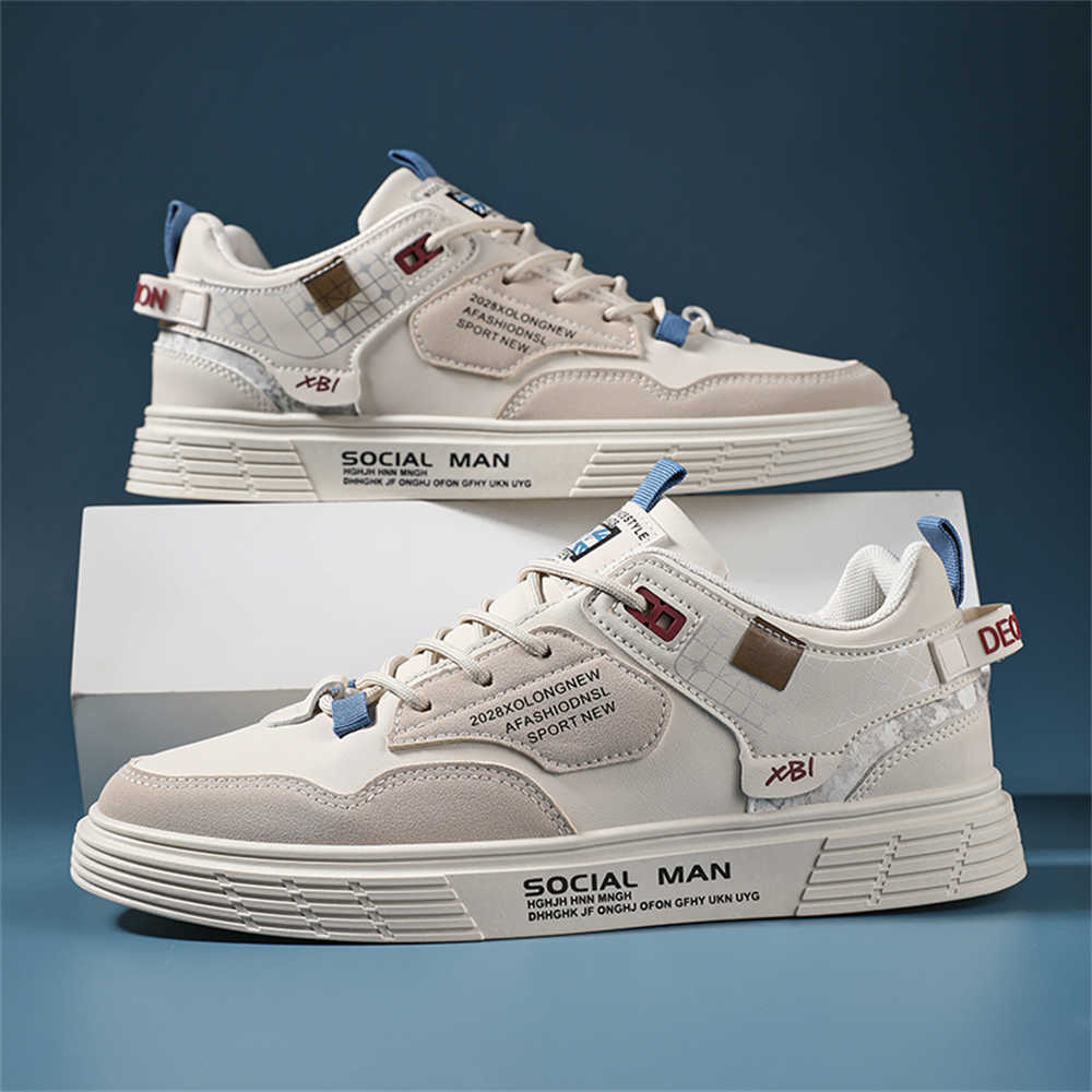 Lace-up Round Nose Men's Shoes For Home Casual Mens Sneakers Fashion Sport Sapatos Style Health Sport From Famous Brands