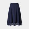 PORTS Women's Lace Mid-Length High-Waist Skirt