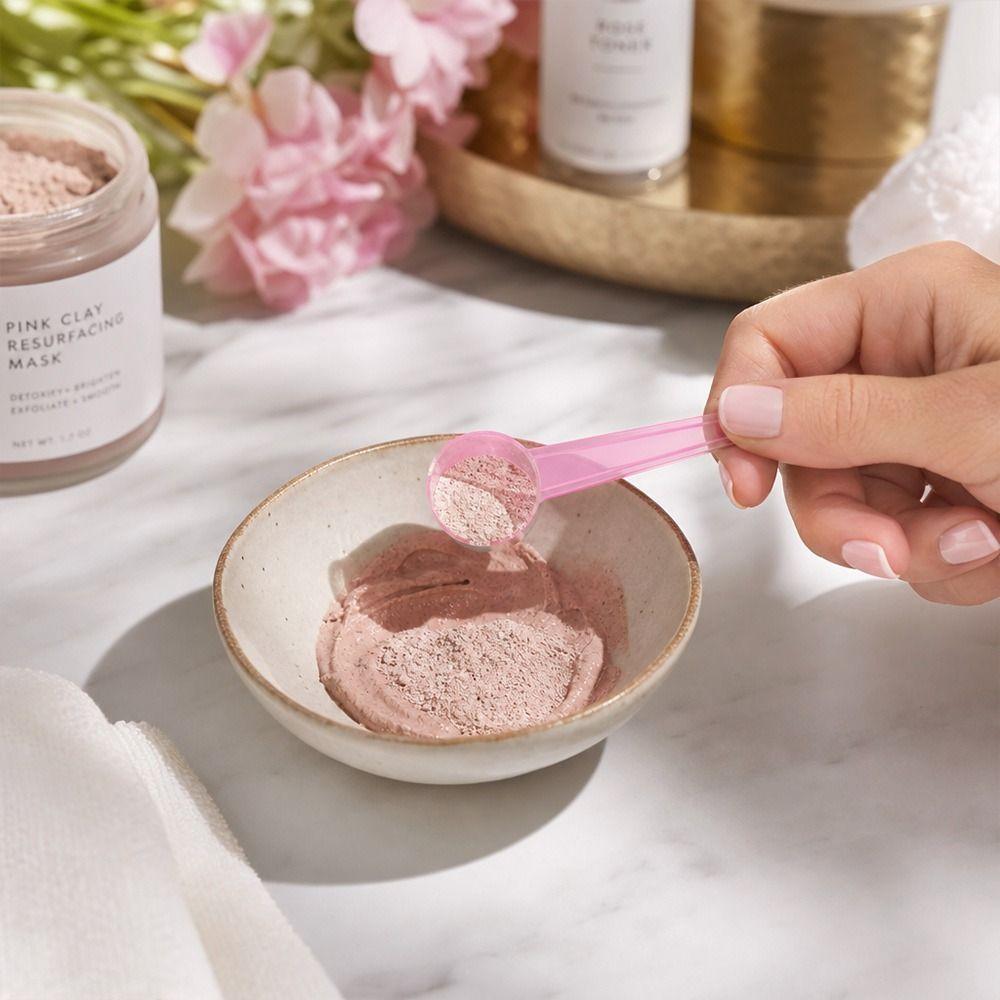 10Pcs PP Plastic Powder Scoop 5g Facial Mask Spoon New Coffee Scoop DIY Use