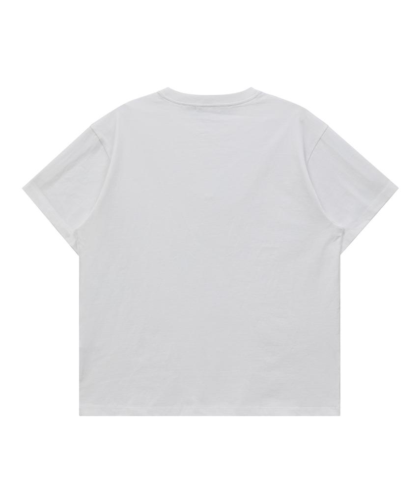HOODHOOD Fever Alien Short Sleeve T-Shirt White