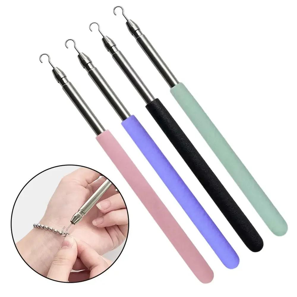 Retractable Bracelet Tool Jewelry Helpers Hand Bracelet Helpers Fastening Helper Tools for Bracelet Watch Clasps Zipper