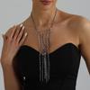 Hot Girl Multi-layer Tassel Pin Necklace, Ins Unique Trend Creative Versatile Pendant For Women