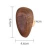 Wooden Wall Hook Hardwood Coat Peg Modern with Screws for Entryway, Bedroom, Closet