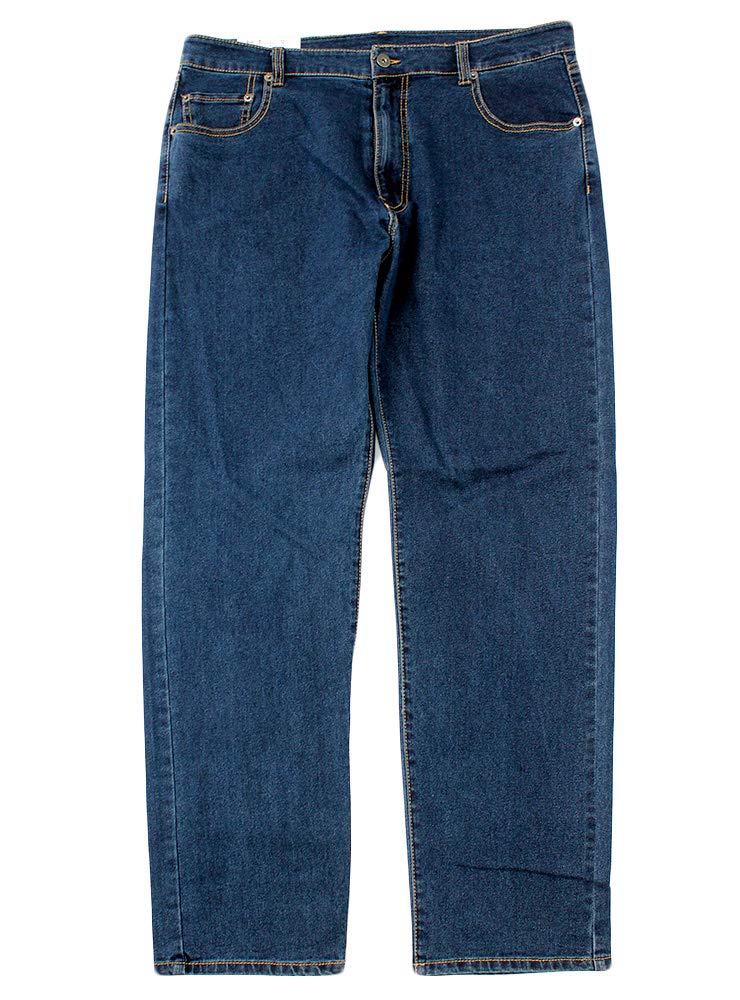 One Colors Denim Plus Sizes Slim or Regular Stretch Tapered Size Navy Men's Pants, Available, Fit, Jeans/Chino Pants, 88, (76cm Inseam)