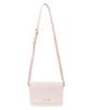 Maison De FLEUR Monogram Flap Shoulder Bag, Pink Beige, 8A43F0J2400