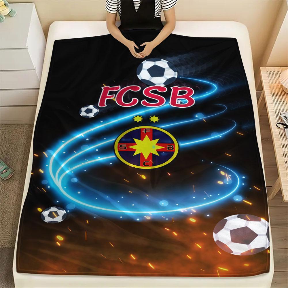 1 Stück FCSB Blaze Decke, Hohe Qualität, Bequem für alle Jahreszeiten, Heimdekoration, Wärme und Komfort