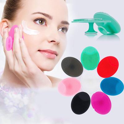 Silicone Cleansing Brush Washing Pad Facial Exfoliating Blackhead Face Cleansing Brush Tool Soft Deep Cleaning Face Brush