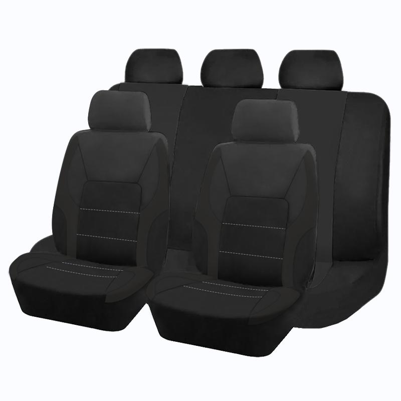 Universal Polyester Car Seat Covers Sporty Design Fit For Most Car Suv Truck Four Season Seat Cover For Car Accessories Interior