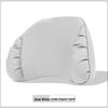 Mercedes-Benz & BMW Dual-Use Car Neck & Lumbar Support Pillow Set