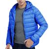 Men's  Winter Style Light Weight Feather Down Cotton Coat Hooded Coat