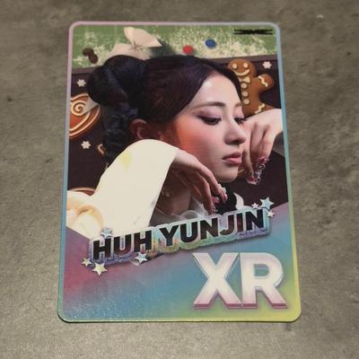 [USED] LE SSERAFIM RHYTHM HIVE XR Venue-Limited Trading Card Yunjin