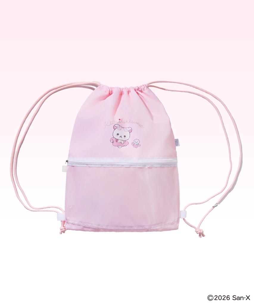 Youhee [Korilakkuma] String Bag Pink