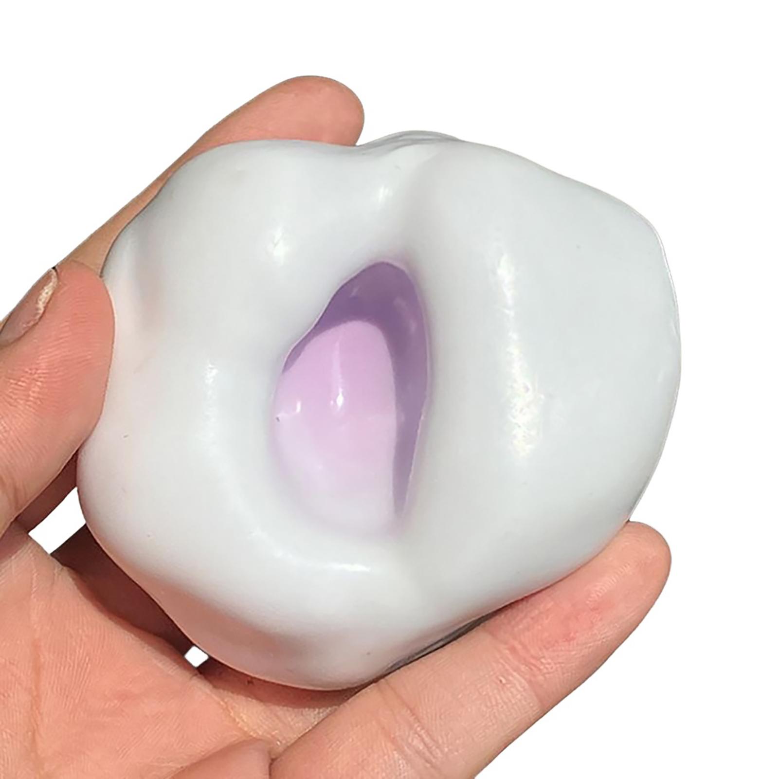 

Interesting Sensory Toys Deformable Squeeze Squishys Stress Ball Finger Pinch Creative Decompression Anxiety Relief Squeeze Toy фіолетовий