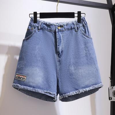Women's Wide-leg Hot Pants Were Thin All-match Denim Shorts Summer Plus Size Jeans