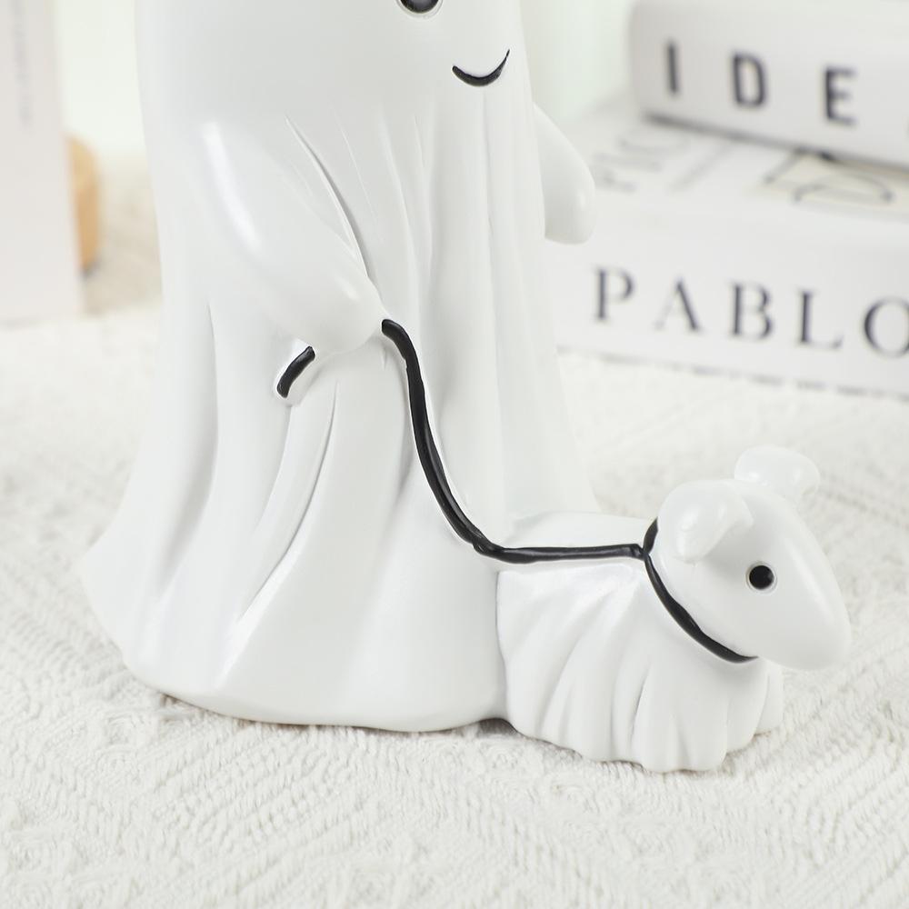 New ghost doll ornament Halloween creative home desktop couple anniversary souvenir funny
