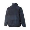 Li Ning Letter Zipper Stand Collar Comfortable Breathable Versatile Short Down Jacket Men Jacket Blue AYMU479-2