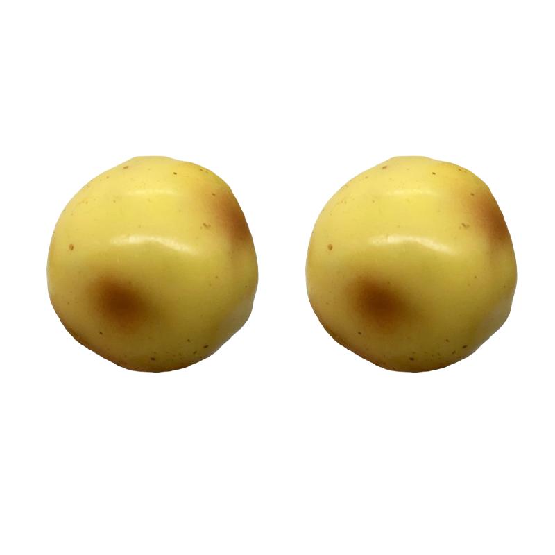 Crunchy Squishy Potato Stress Ball Fidget Toy Crispy Potato Squishy Squeeze Ball Handmade Round Blocks Filled Asmr For Adults