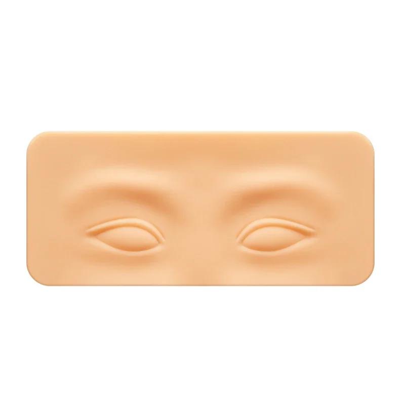 Soft Silience Tattoo Practice Pad Eyebrow Tattoo Practice Skin Good Practice Eye Makeup Board Tattoo Training Fake Skin 1pcs