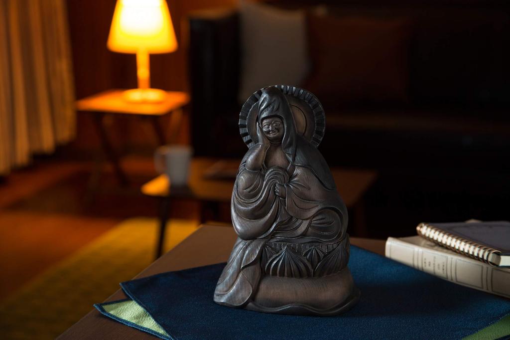 Buddha Kannon din lemn Prototip japonez Fujita Somori Colorat Takamura Statuie Statuie Buddha World Figure Butsu Nyoirin Kannon 560145 "Nyoirin Statue"