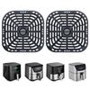 2 Pack Air Fryers Crisper Plate Air Fryer Grill Plate Non-Stick Fry Coating Pan
