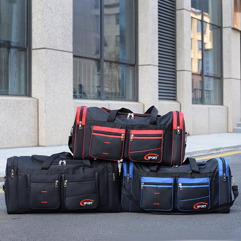 Long-distance travel, business trip, large-capacity leisure, simple and multi-functional hand luggage, household out-of-season clothing storage bag