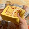 Butter Squishy Bread Viral Slow Rising Cute Butter Squeeze Stress Balls Realistic Food Squeeze Toy For Anxiety Stress Relief