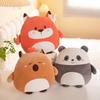 Penguin Fox Capybara Plush Toys Animal Stuffed Doll Room Decoration Kids Gift