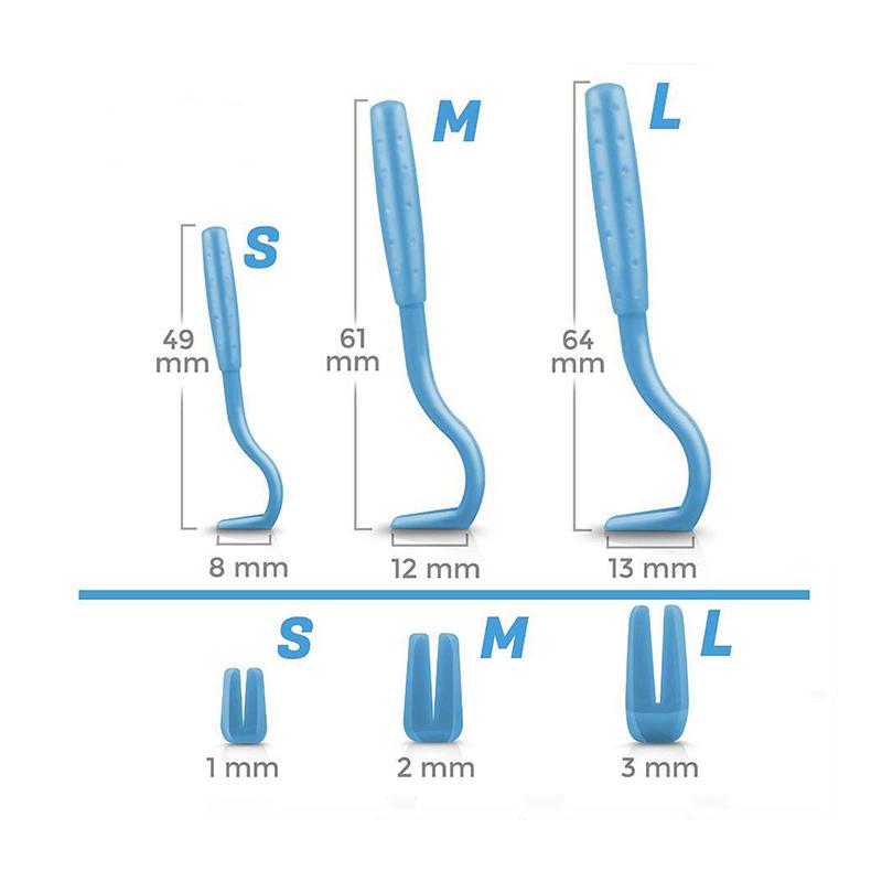 3pcs Flea Remover Hook Tick Remover Tweezer Tick Pull Pet Cat Dog Accessaries Tick Tool Pet Mites Flea Extractor Pet Supplies