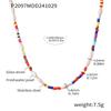 p2097-natural stone freshwater pearl necklace