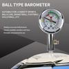 1 Hochpräzises Zeiger-Kugelbarometer - Messen Sie den Druck von Fußbällen, Basketbällen, Volleybällen - Robuste Metallkonstruktion, präzise Messung