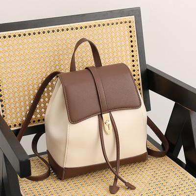 Rucksack Damen Mode Rucksack Damen Schultern Große Kapazität Retro Britischer Stil Schultasche Studentinnen