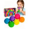 Needoh Rainbow Stress Ball Fidget Toy Set For Anxiety Relief And Sensory Play