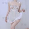 Sexy Underwear Suspender Nightgown Sexy Perspective Temptation Qqnt Bed Transparent Uniform Hot Suit