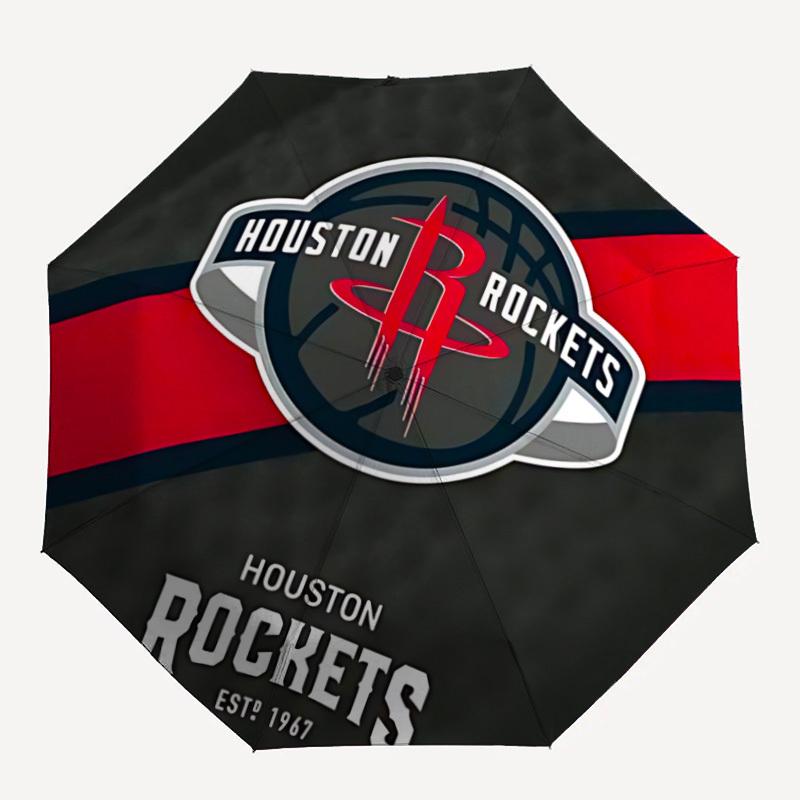 

Rockets Houston Automatic Folding Windproof Umbrella - Lightweight, Retractable Design with 8-Rib Durability, Perfect for Outdoor Adventures