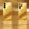 Elegantní 1000g Royal Gold Bar pouzdro na telefon s26 ultra pouzdro s25 ultra pouzdro sklo pro Samsung Galaxy S26 S25 S24 S23 S22 FE, Ultra, Plus
