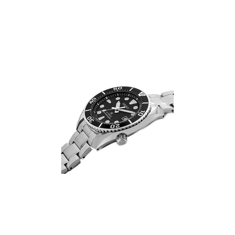 SEIKO prospex series fashionable diving Automatic Steel Strap men's watch black dial spb101