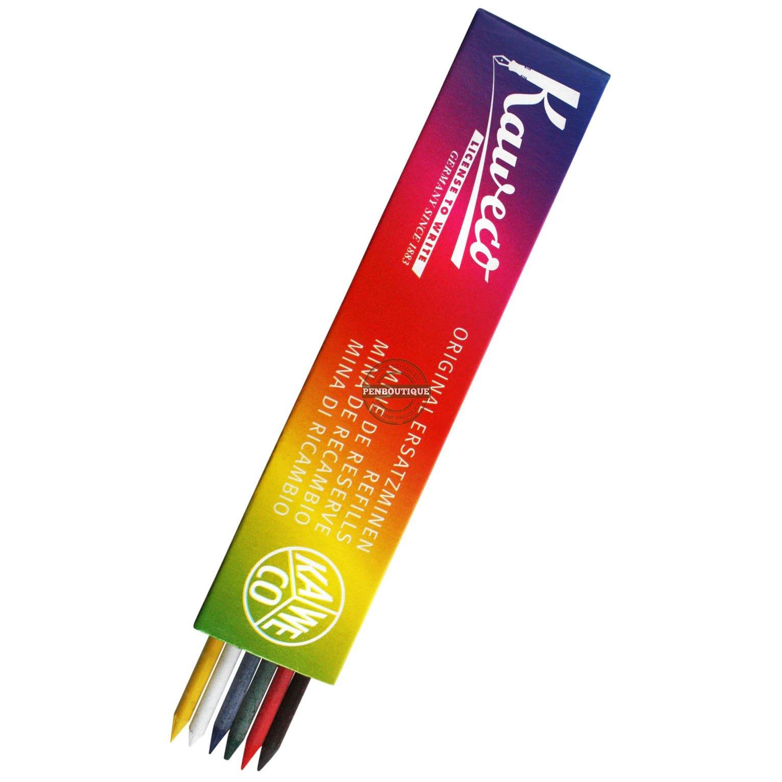 

Kaweco Pencil of Refills, Color, 3.2mm (Pack 6) KAWECO-REF3.2C