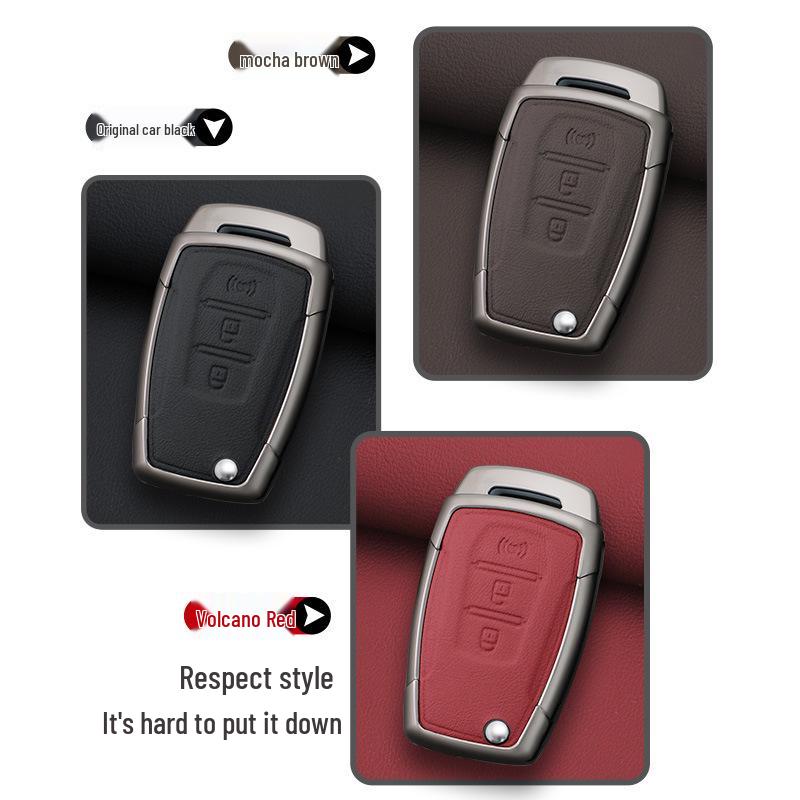 Metal Shell Key Cover & Buckle for SsangYong Korando/Rexton Remote