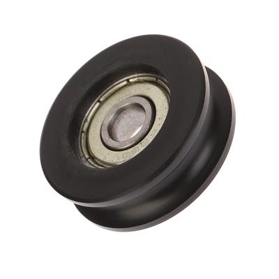 For Slide Door Window U Groove Roller Pulley 626 Bearing Steel Bearing Roller Injection-Coated U-Shaped Pulley Wheel