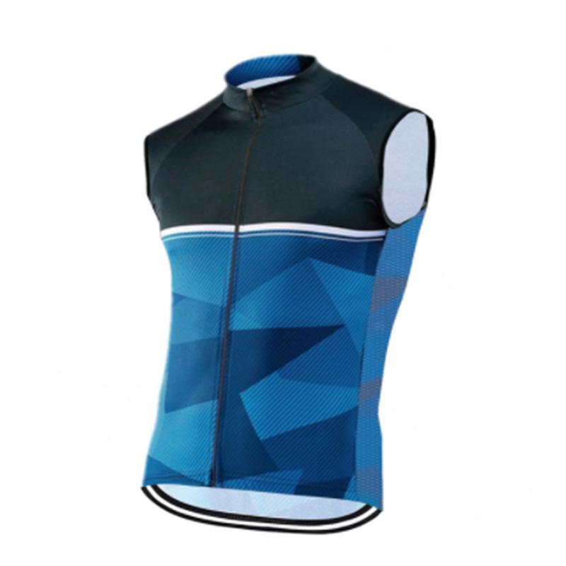 2026 Summer Men's Bicycle Cycling Vest Windproof Running Vest MTB Bike Mesh Fabric Breathable Clothing Sleeveless Road Cycling Jerseys