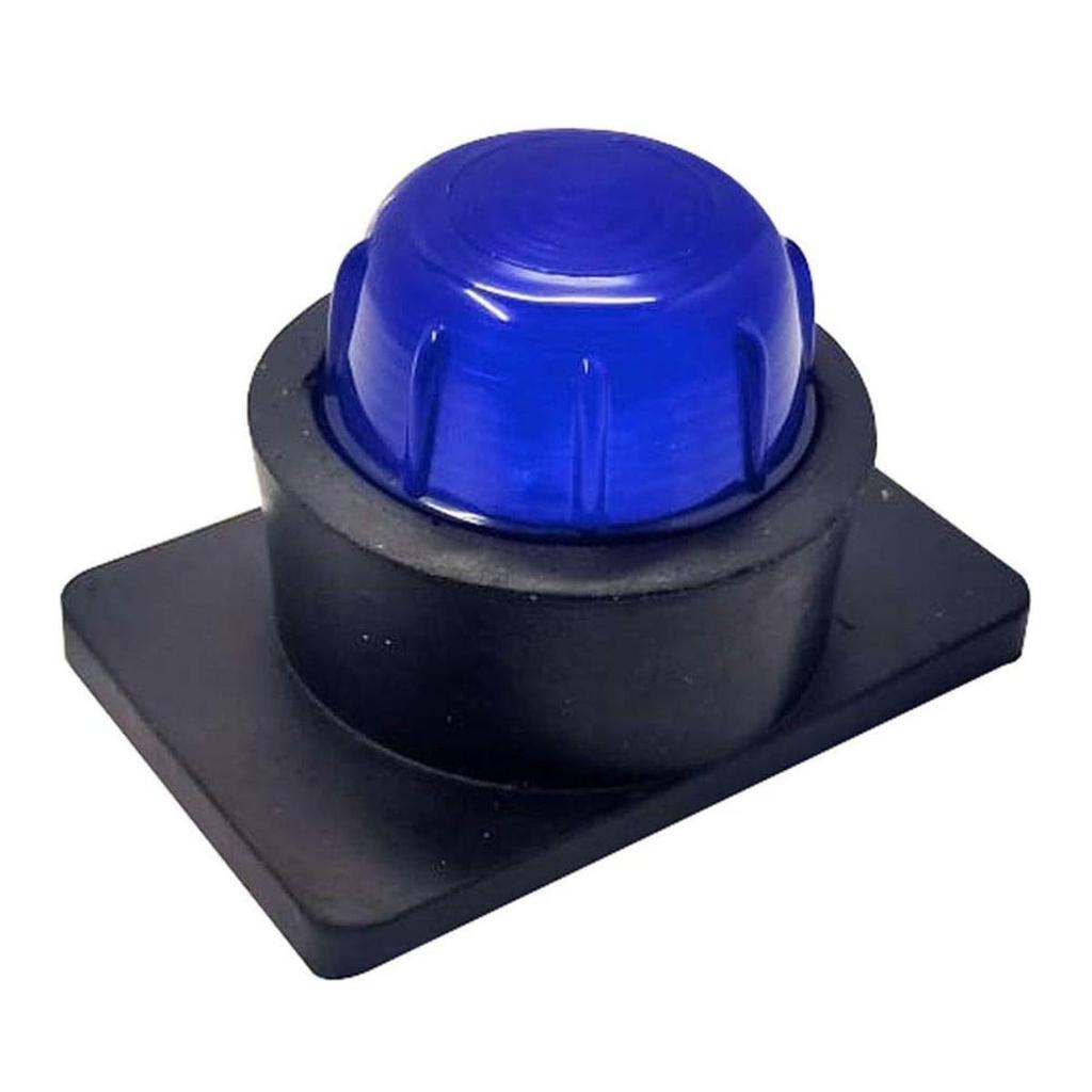 APSMOTIV LED Front Marker Assembly Set for Bus, Truck, Trailer and Universal Applications 24v (Blue)