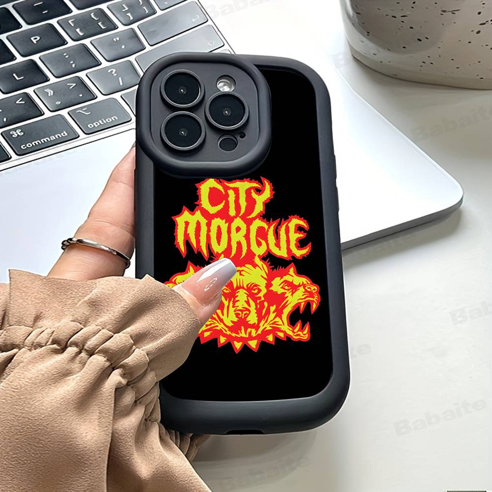 

C-City M-Morgue Zillakami Phone Case For IPhone 17 16 15 14 13 12 11 Air Plus Pro Max Soft Back Cover iPhone 12