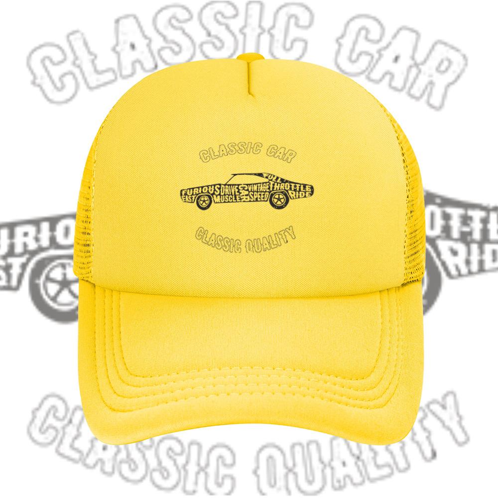Classic car design vintage ride Baseball Cap Anime Graphic Hats Adult Unisex Women Sports Outdoor