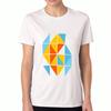 Geometric Symbols Unisex's Cotton T Shirt, Premium Cotton Graphic Print, Durable, Casual And Fashionable, Stylish Tee For Unisex, Modern And Artistic