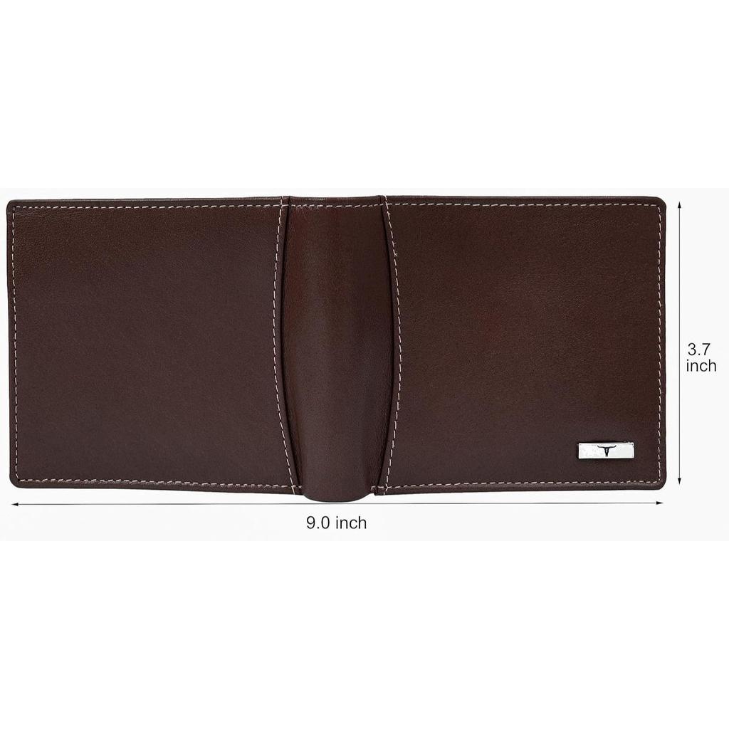 Oliver Aniline Brown Leather Wallet for Men