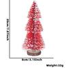 Mini Christmas Elegant Tree Decor Charming Star Shape Design Tabletop Display For Joy Holiday