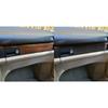 For Mercedes-Benz S-Class W126 1980-1991 Carbon Fiber Co-pilot Instrument Dashboard Panel Cover Trim Car Accessories Sticker